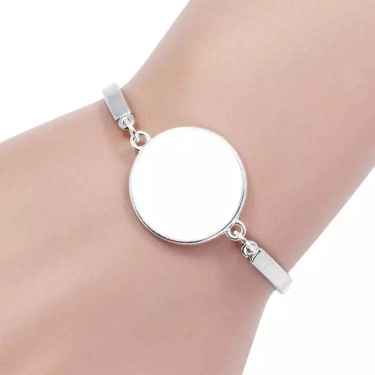 sublimation bracelets for custom gifts fashion women weave bracelet hot  tranfer printing blank jewelry consumable 15pcs/lot
