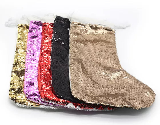 Magic Sequins Sublimation Christmas Stocking