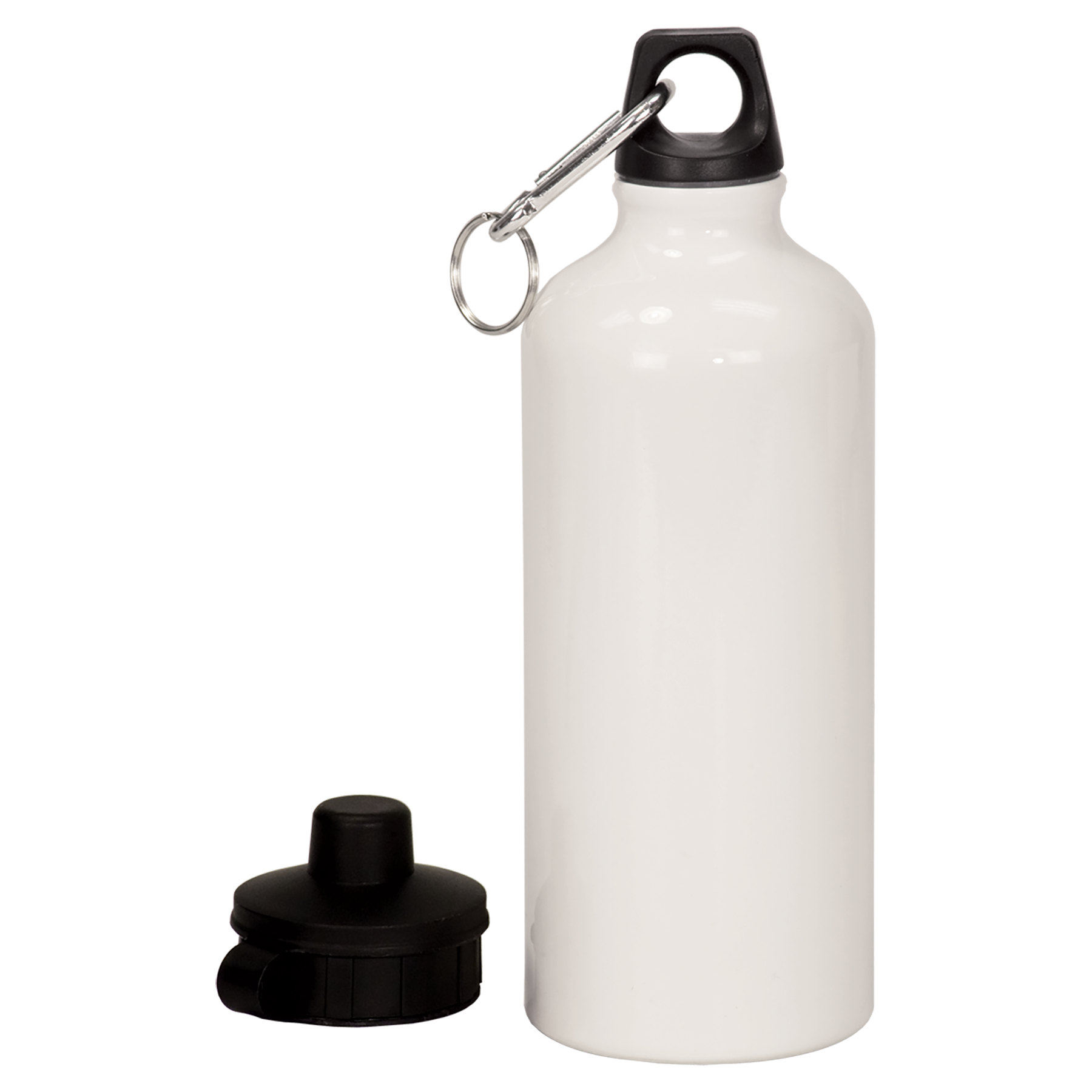 Water Bottle (White) - 20 Oz. - Blank