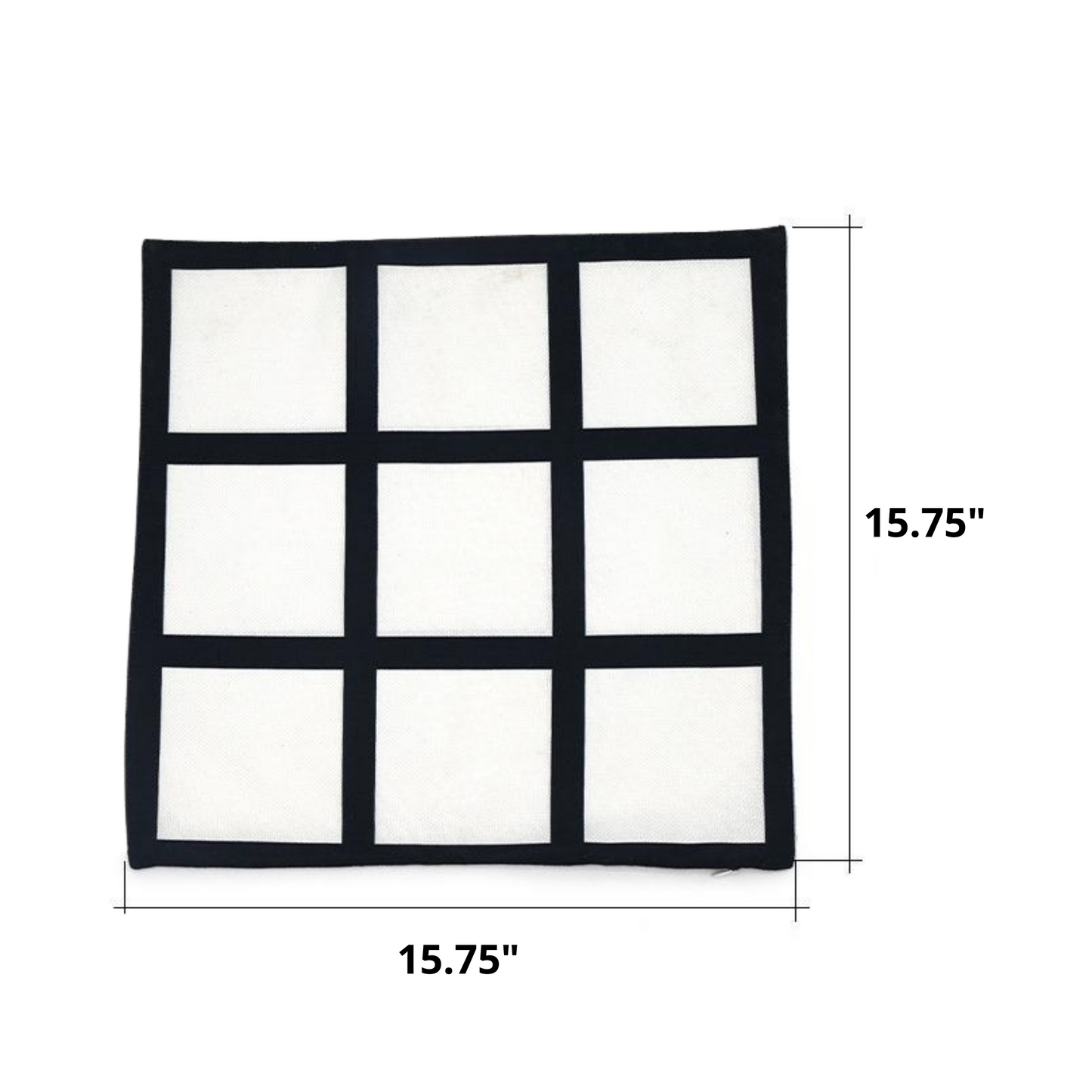 Photo Panel Grid Sublimation Pillow Case