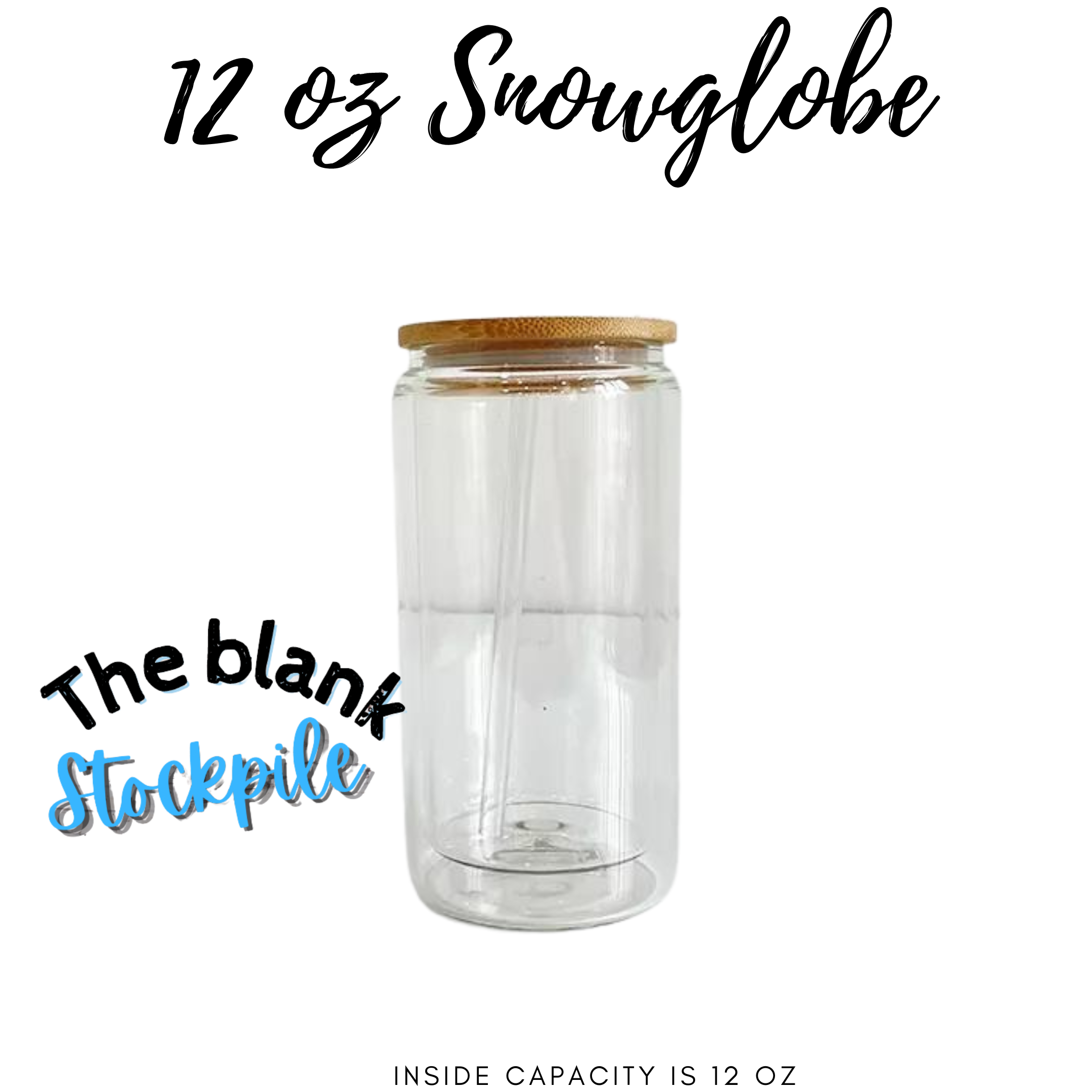 Customizable 15oz Snow Globe Glass Mug With Bamboo Lid Ideal For Coffee  Jar, Beer, And More From Hc_network, $2.87