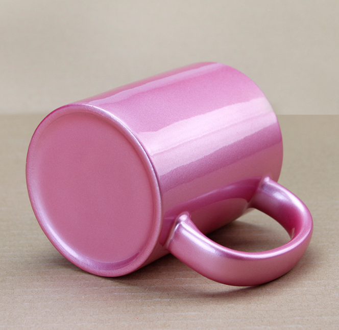 11oz Sublimatable Ceramic Metallic Finish Mug