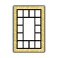 New! Yellow White Gerber Daisy Print 15 panel Sublimation Blanket| Blank Blanket| 40 x 60 inches| Fringe tassel trim