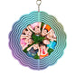 10'' Round Sublimation Metal Wind Spinner