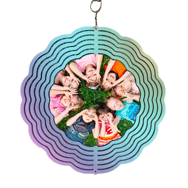 Wholesale 10 Inch Double Sided Printed Aluminum 3D Wind Spinner For Yard  And Garden Decor Aluminum Sublimation Ornaments With Metal Hanging Decors  Drop Delivery DH415 From Bdesybag, $4.44