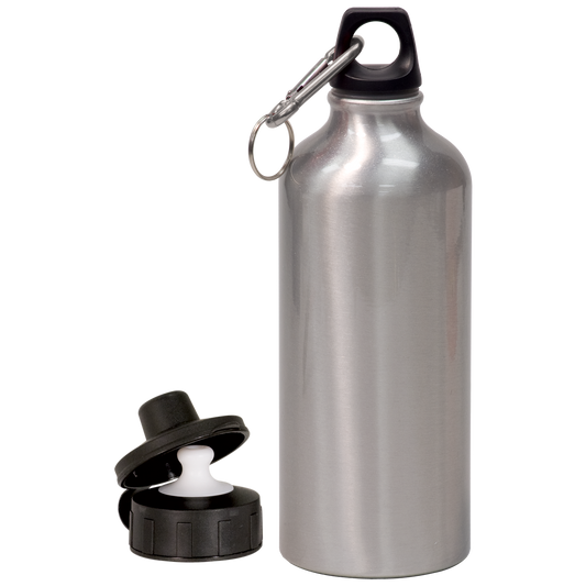 20 oz. Silver Sublimatable Aluminum Water Bottle