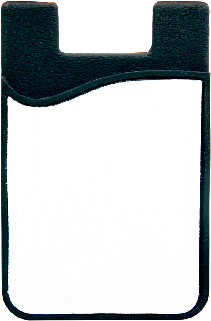 Cell Phone Wallet with Sublimatable & Removable Cleaning Insert
