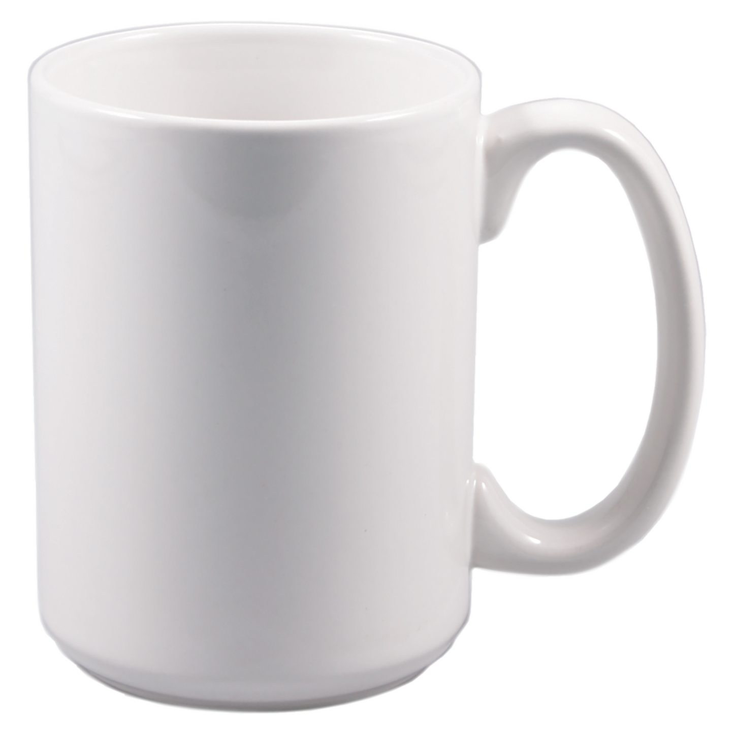 15 oz. White Sublimatable Ceramic Mug