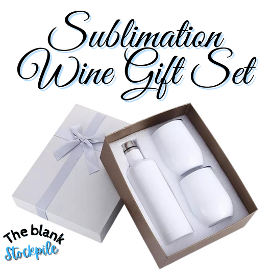 Sublimation Wine Gift Set w/gift box