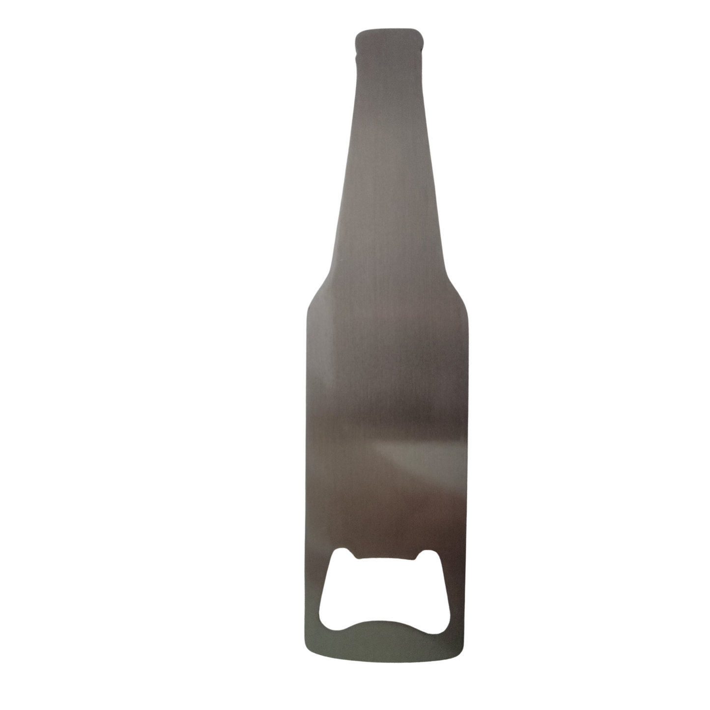 Bottle Shaped Sublimatable Stainless Steel Bottle Opener