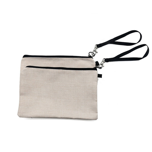Linen Cosmetic Bag