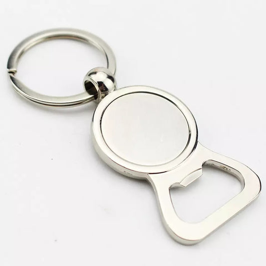 Metal Keychain with sublimation insert