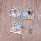 Mom Dad Fam MDF Photo Sublimation Keychains