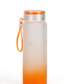 FROSTED Ombre Color 500ml/16.9oz Glass Water Bottle